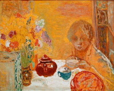 Café da manhã por Pierre Bonnard (1867-1947) c.1932 de Pierre Bonnard
