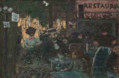 Café Terrace de Pierre Bonnard