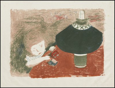 Criança com Lâmpada de Pierre Bonnard