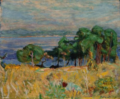 A baía de Saint-Tropez de Pierre Bonnard
