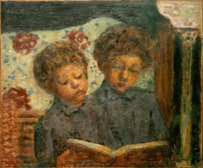 Crianças lendo (Charles e Jean Terrace de Pierre Bonnard