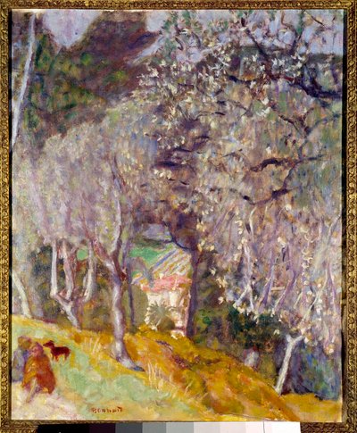 Casa nas Azeitonas de Pierre Bonnard