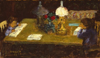 Interior: As crianças do Terrasse de Pierre Bonnard