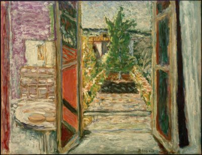 A janela aberta de Pierre Bonnard