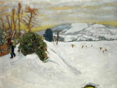 A neve em Grand-Lemps (neve em Dauphiné) de Pierre Bonnard