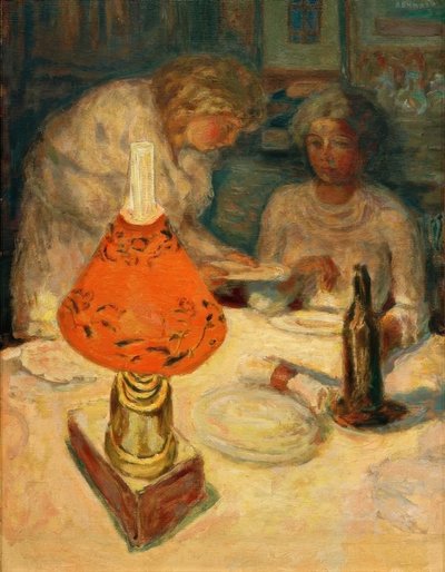 A sombra laranja de Pierre Bonnard