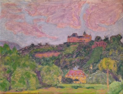 Paisagem em Uriage de Pierre Bonnard