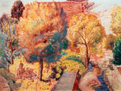 Paisagem com banhistas de Pierre Bonnard