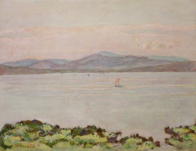 O Golfo entre La Napoule e São Rafael de Pierre Bonnard