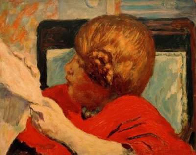 Lesende de Pierre Bonnard