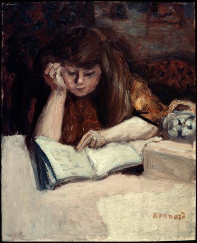 Lâmpada de leitura de Pierre Bonnard