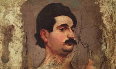 Homem com um bigode, c.1887-88 de Pierre Bonnard