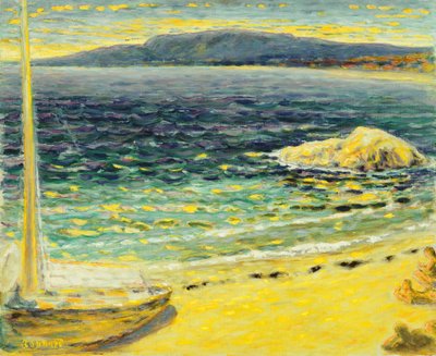 Marinha, c.1910 (óleo sobre tela) de Pierre Bonnard