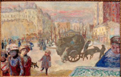Manhã em Paris de Pierre Bonnard