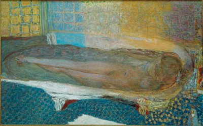 Nu na banheira Mulher nua na banheira. Pintura de Pierre Bonnard de Pierre Bonnard