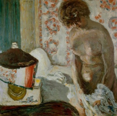 Nu para a lâmpada de Pierre Bonnard