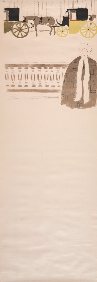 Passeio das Enfermeiras, Friso das Carruagens de Pierre Bonnard