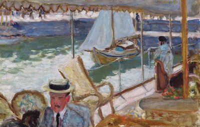 No iate, 1912 de Pierre Bonnard