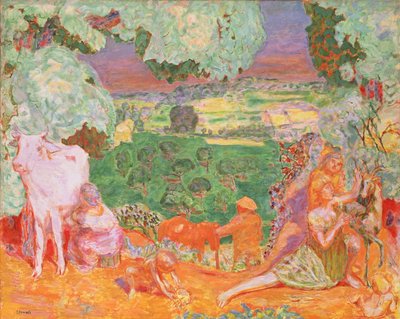 Sinfonia Pastoral, 1916-20 de Pierre Bonnard