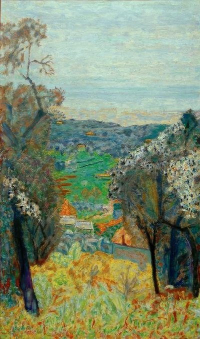 Paisagem de Cannet de Pierre Bonnard