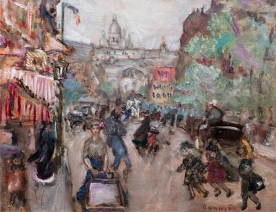 Paisagem parisiense ou Les Batignolles de Pierre Bonnard
