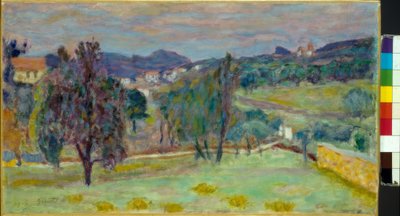 Paisagem violeta, noite de Pierre Bonnard