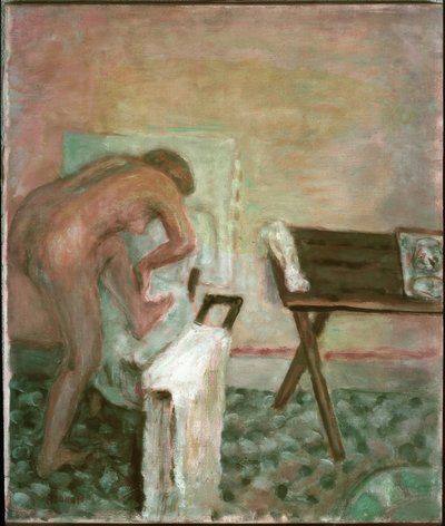 Inclinada nua de Pierre Bonnard