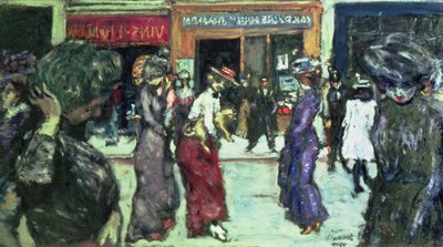 Coloque Pigalle, Paris de Pierre Bonnard