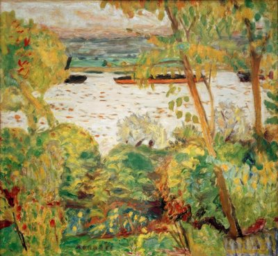 Rebocador em Vernon de Pierre Bonnard