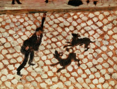 Cena de rua de Pierre Bonnard