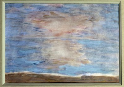 Sky and Sea Painting by Pierre Bonnard (1867-1947) Século 20 Coleção particular de Pierre Bonnard