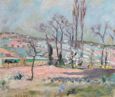 Paisagem da Primavera de Pierre Bonnard