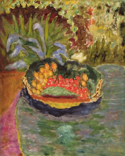 Ainda vida com frutas, c.1943-44 de Pierre Bonnard