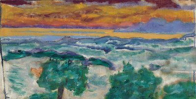 Pôr do sol de Pierre Bonnard