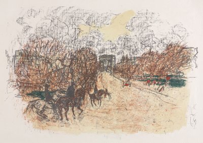 O Arco do Triunfo de Pierre Bonnard