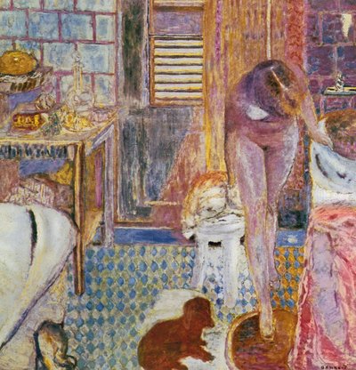 O banheiro, 1932 de Pierre Bonnard
