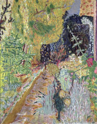 The Garden, c.1936 (óleo sobre tela) de Pierre Bonnard