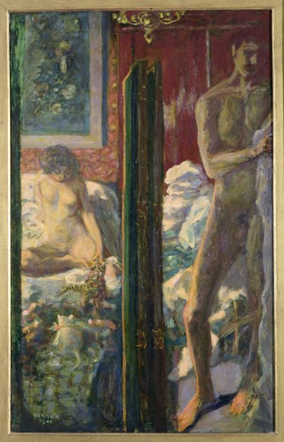 O homem e a mulher, 1900 de Pierre Bonnard