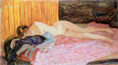 O sofá rosa de Pierre Bonnard