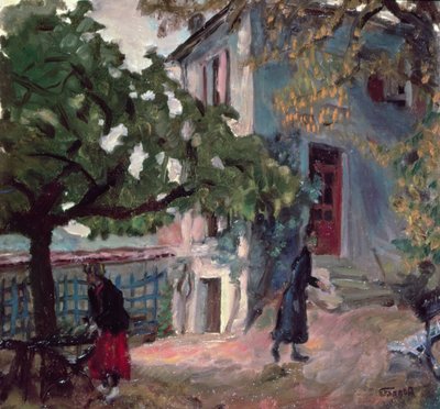 O terraço de Pierre Bonnard
