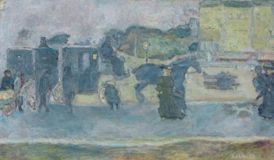 Os dois táxis de Hackney de Pierre Bonnard