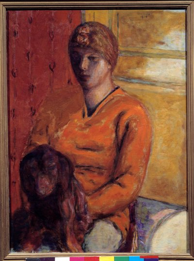 A mulher-cão. Pintura de Pierre Bonnard (1867-1947), século XX. Grenoble, Musee des Beaux Arts. de Pierre Bonnard
