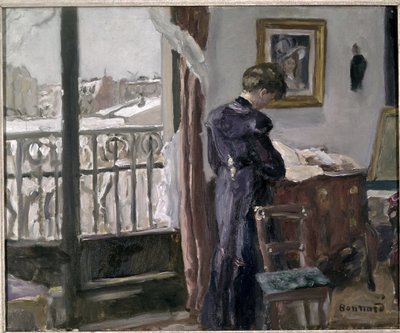 Dia de inverno de Pierre Bonnard