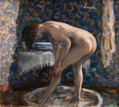 Mulher com banheira de Pierre Bonnard