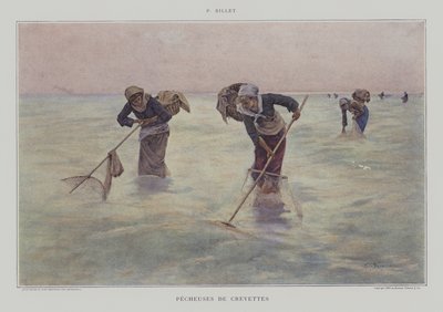 Pescadores de camarão de Pierre Celestin Billet