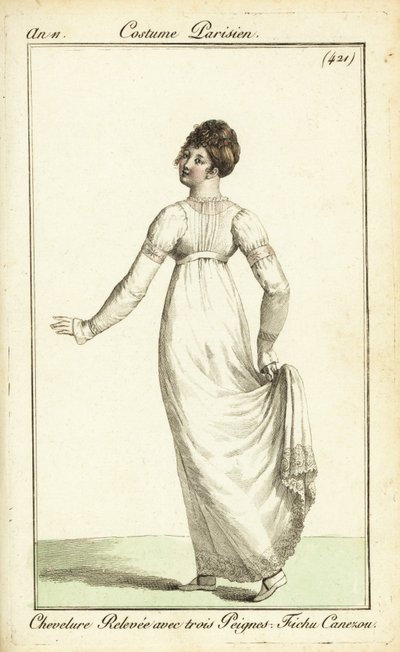Mulher a dançar num baile, Paris de Pierre Charles Baquoy