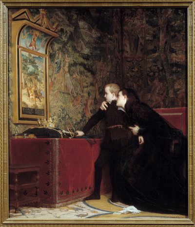 O Duque de Guise (1550-1588) jura vingar o seu pai assassino. Anne d