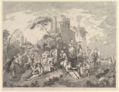 Feira do Campo, 1762. de Pierre Charles Levesque