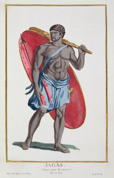 Um Guerreiro Jagas de Pierre Duflos