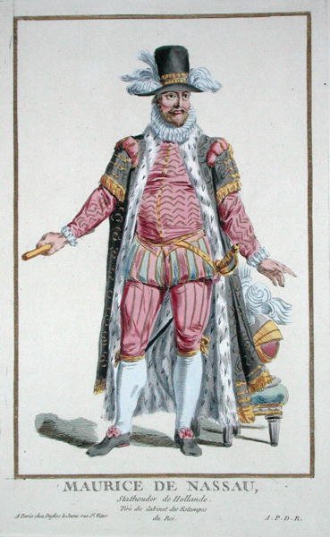 Príncipe Maurice de Nassau (1567-1625) Stadholder of Dutch Republic from 